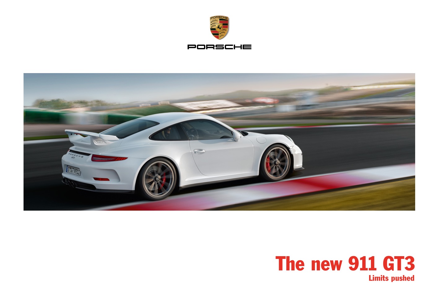 2014 Porsche 911 GT3 Brochure Page 9